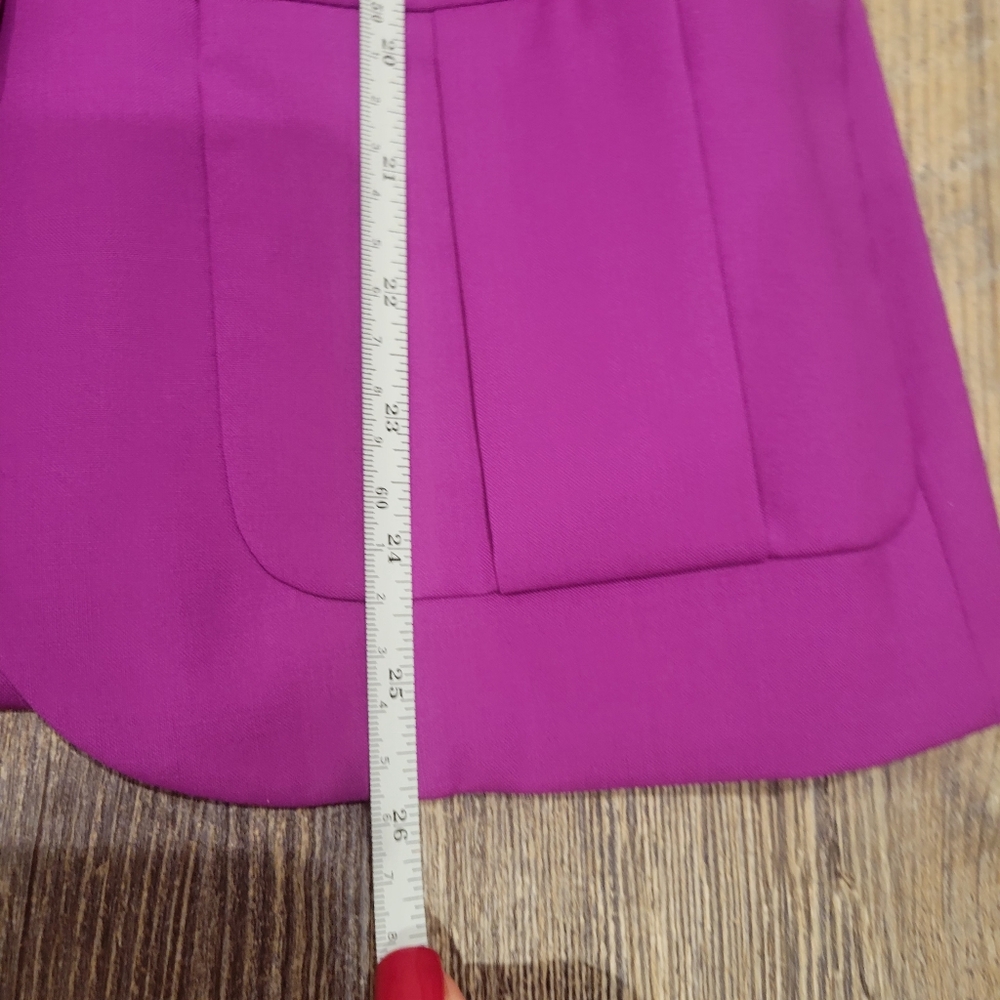 Vintage ESCADA by CRISCA fitted blazer, purple/fuscia color - Picture 8 of 8